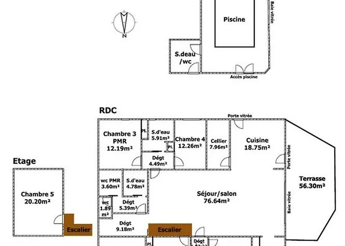 Prázdninový dům Renove Avec Piscine Interieure, Accessible Pmr, En Plein Coeur Du Bocage Vendeen. - Fr-1-426-536